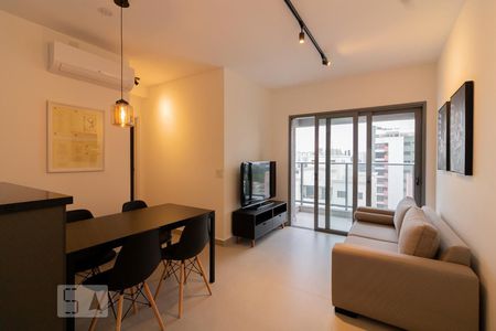 Apartamento para alugar com 49m², 1 quarto e 1 vaga Apartamento para alugar com 49m², 1 quarto e 1 vagaSala