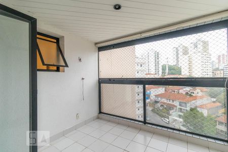 Varanda da sala de apartamento para alugar com 3 quartos, 91m² em Perdizes, São Paulo