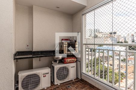 Varanda gourmet de apartamento à venda com 2 quartos, 70m² em Centro, São Caetano do Sul