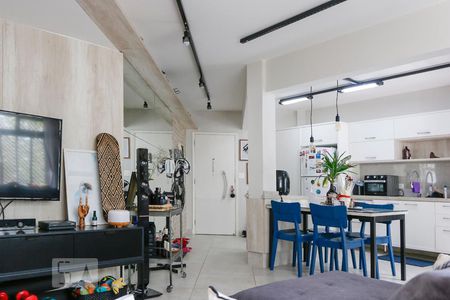 Sala de apartamento para alugar com 2 quartos, 85m² em Vila Madalena, São Paulo