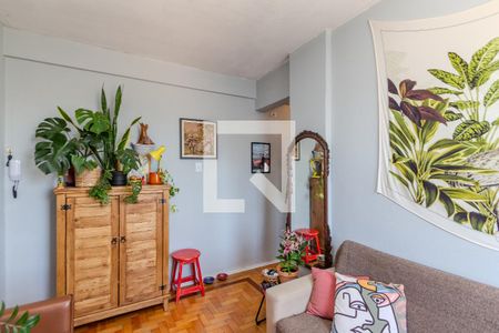 Sala de apartamento para alugar com 1 quarto, 56m² em Centro Histórico, Porto Alegre