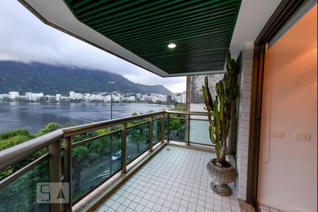 varanda de apartamento à venda com 1 quarto, 65m² em Lagoa, Rio de Janeiro