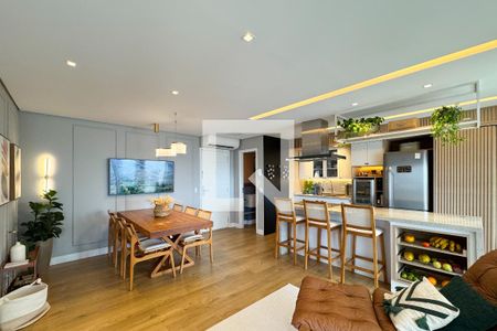 Sala de apartamento à venda com 2 quartos, 95m² em Centro, São Bernardo do Campo