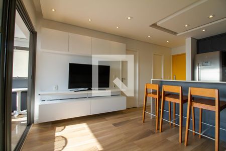 Studio - Sala de apartamento para alugar com 1 quarto, 51m² em Barra Funda, São Paulo