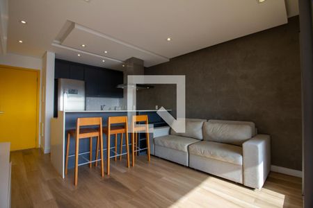 Studio - Sala de apartamento para alugar com 1 quarto, 51m² em Barra Funda, São Paulo