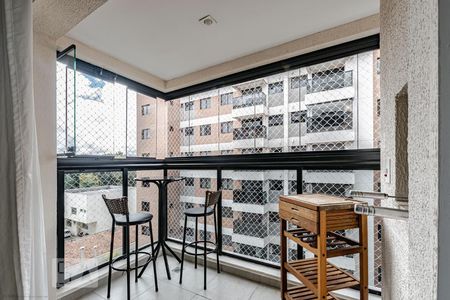 Sacada com churrasqueira de apartamento para alugar com 2 quartos, 66m² em Cristo Rei, Curitiba