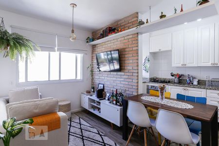 Sala de apartamento à venda com 1 quarto, 30m² em Água Branca, São Paulo