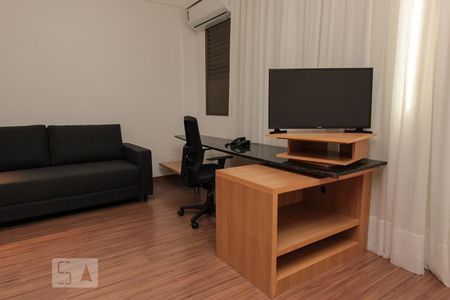 Sala/Quarto de kitnet/studio à venda com 1 quarto, 32m² em Lourdes, Belo Horizonte