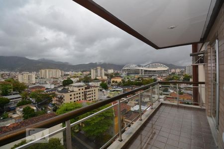 Apartamento à venda com 115m², 3 quartos e 1 vagaVaranda do Quarto 3 e da Sala