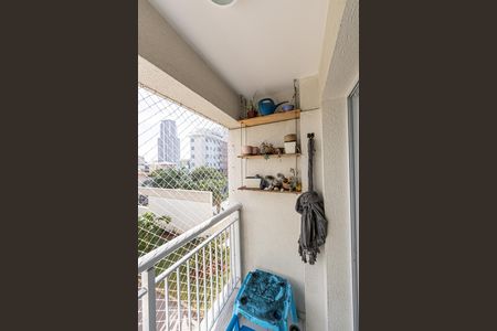 Varanda Sala de apartamento à venda com 2 quartos, 51m² em Brás, São Paulo