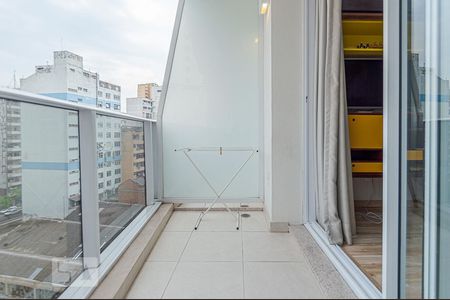 Studio para alugar com 22m², 1 quarto e sem vaga Studio para alugar com 22m², 1 quarto e sem vagaVaranda