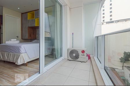 Studio para alugar com 22m², 1 quarto e sem vaga Studio para alugar com 22m², 1 quarto e sem vagaVaranda