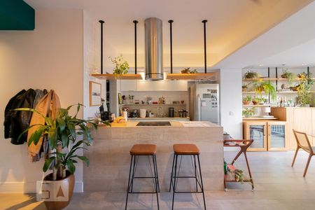 Apartamento para alugar com 112m², 2 quartos e 2 vagasCozinha