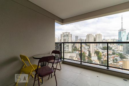 Varanda de kitnet/studio para alugar com 1 quarto, 32m² em Vila Mariana, São Paulo