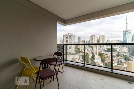Varanda de kitnet/studio à venda com 1 quarto, 32m² em Vila Mariana, São Paulo