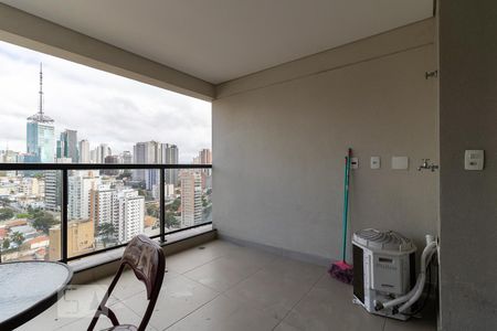 Varanda de kitnet/studio para alugar com 1 quarto, 32m² em Vila Mariana, São Paulo