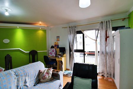 Sala de apartamento à venda com 2 quartos, 68m² em Jardim Henriqueta, Taboão da Serra