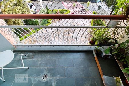 Varanda da Sala de apartamento à venda com 2 quartos, 68m² em Jardim Henriqueta, Taboão da Serra