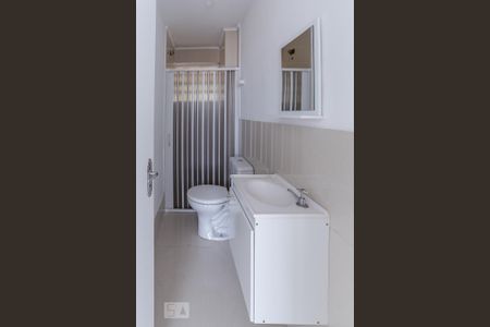 Banheiro de kitnet/studio à venda com 1 quarto, 51m² em Vila Leopoldina, São Paulo