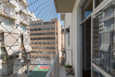 Varanda da Sala de apartamento para alugar com 1 quarto, 58m² em Grajaú, Rio de Janeiro