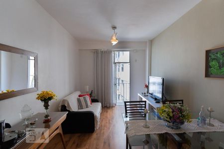 Sala de apartamento para alugar com 1 quarto, 58m² em Grajaú, Rio de Janeiro