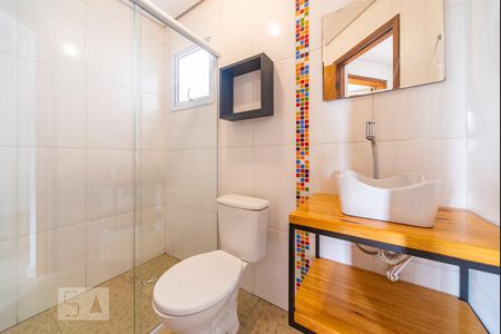 Banheiro  de apartamento para alugar com 2 quartos, 50m² em Parque Capuava, Santo André