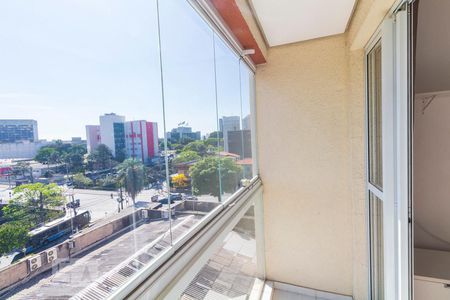 Varanda da Sala de apartamento para alugar com 2 quartos, 65m² em Vila Clementino, São Paulo