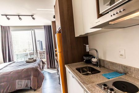 Studio à venda com 22m², 1 quarto e sem vaga Studio à venda com 22m², 1 quarto e sem vagaCozinha