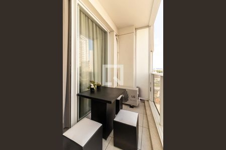 Studio à venda com 22m², 1 quarto e sem vagaVaranda