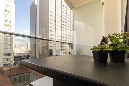 Studio à venda com 22m², 1 quarto e sem vagaVaranda