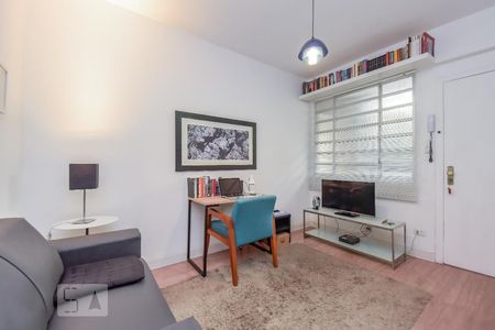 Sala de apartamento à venda com 1 quarto, 38m² em Bela Vista, São Paulo