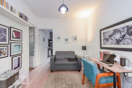 Sala de apartamento à venda com 1 quarto, 38m² em Bela Vista, São Paulo