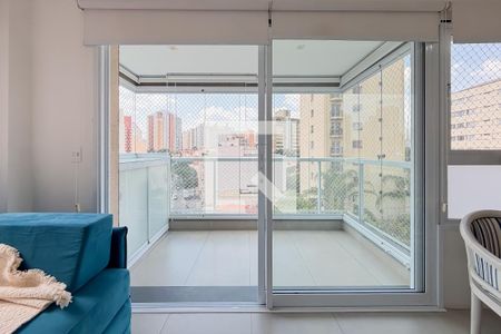Varanda Sala/Quarto de apartamento à venda com 1 quarto, 35m² em Vila Mariana, São Paulo