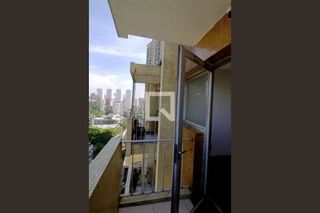 Varanda da Sala de apartamento à venda com 2 quartos, 92m² em Real Parque, São Paulo