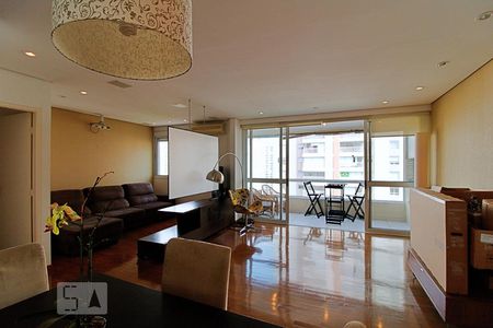 Sala de apartamento à venda com 2 quartos, 119m² em Vila Andrade, São Paulo