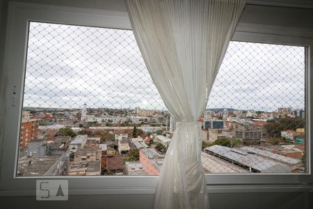 Vista da Sala de apartamento à venda com 3 quartos, 75m² em São João, Porto Alegre