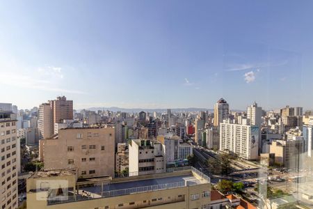 Vista da Varanda de apartamento à venda com 1 quarto, 38m² em Consolação, São Paulo