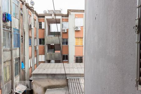 Vista Sala de apartamento à venda com 2 quartos, 40m² em Guajuviras, Canoas