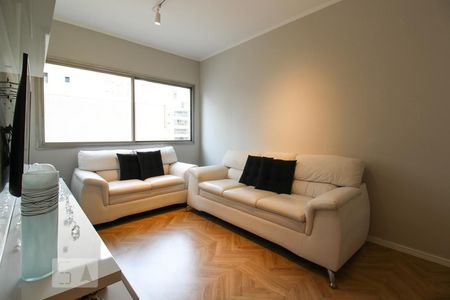 Sala de apartamento à venda com 3 quartos, 118m² em Moema, São Paulo