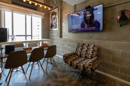 Sala de apartamento para alugar com 1 quarto, 50m² em Vila Andrade, São Paulo