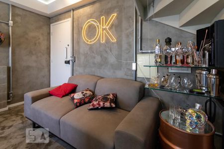 Sala de apartamento para alugar com 1 quarto, 50m² em Vila Andrade, São Paulo