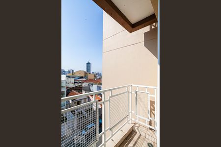 Varanda da Sala de apartamento para alugar com 3 quartos, 74m² em Campestre, Santo André