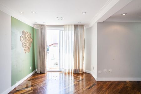 Sala de apartamento para alugar com 3 quartos, 74m² em Campestre, Santo André