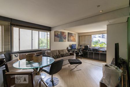 Sala de apartamento para alugar com 1 quarto, 52m² em Vila Olímpia, São Paulo