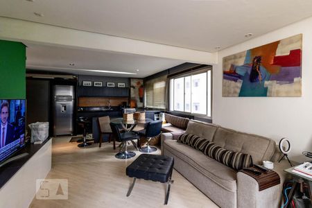 Sala de apartamento para alugar com 1 quarto, 52m² em Vila Olímpia, São Paulo