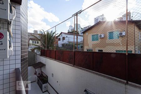 Apartamento para alugar com 110m², 3 quartos e 2 vagasVista da varanda da suíte 