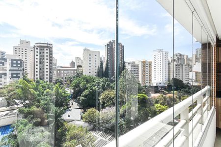 Varanda - Vista de apartamento para alugar com 1 quarto, 40m² em Bela Vista, São Paulo