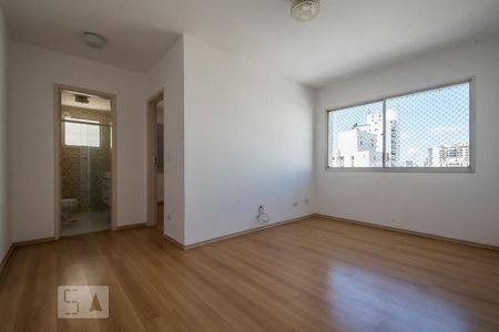 Sala de apartamento à venda com 1 quarto, 46m² em Campo Belo, São Paulo