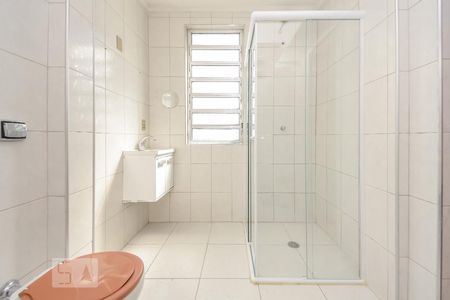 Banheiro de kitnet/studio à venda com 1 quarto, 34m² em República, São Paulo