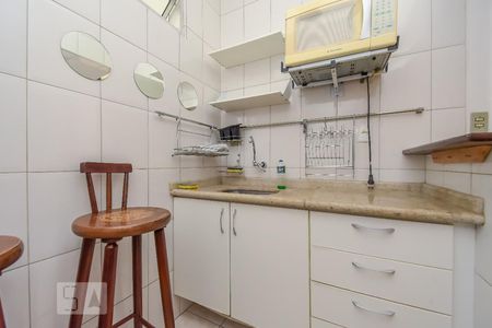 Studio à venda com 34m², 1 quarto e sem vagaCozinha